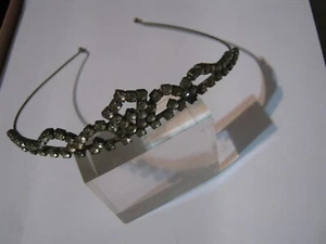 1960s Rhinestone Tiara for Child's Beauty Pageant (or Dog Show), 5" Diameter - Picture 1 of 12