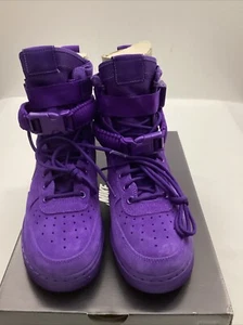 Nike SF Air Force 1 High - Court Purple - New Men's Size 6.5/ SKU # 3013 - Picture 1 of 7