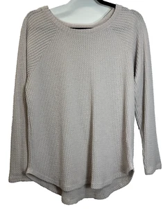 American Eagle Outfitters Top Women S Soft & Sexy Plush Pullover Waffle-Weave - Picture 1 of 12