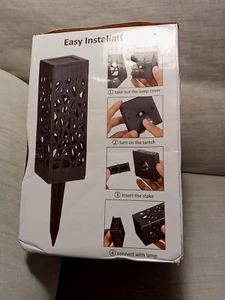 Home Routes 6 Pack Solar Powered LED Garden Lights Automatic Lead For Patio... - Picture 1 of 8