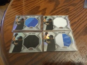 2012 Topps UFC Finest Fight Mat Jumbo Relic Refractor Card Lavar Johnson FFJM-LJ