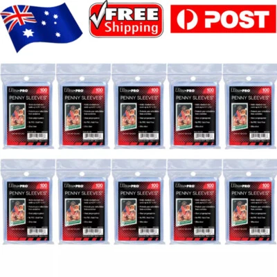800/2000Pack Ultra PRO Soft Trading Card Penny Sleeves Clear Pokemon Protector - image 1 of 4