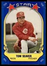1981 Fleer Star Stickers Tom Seaver Cincinnati Reds #49