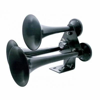 United Pacific 3 Trumpet Train Horn for Semi & Pickup Trucks 145 decibels - Image 1 of 3