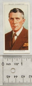 1935 Wills Radio Celebrities 2nd series No. 16 Foster Richardson