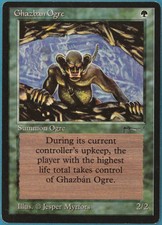 Ghazban Ogre Arabian Nights NM Green Common MAGIC MTG CARD (ID# 218966) ABUGames