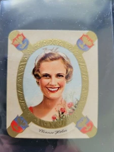 1934 ELEANOR HOLM geprägte Olympia Schwimmkarte NM/M Goldmedaille - Bild 1 von 2