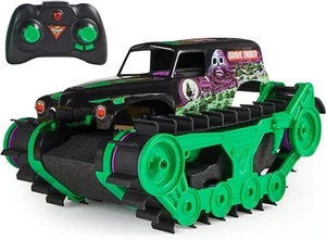 Grave Digger Trax All-Terrain RC Vehicle - Epic Stunts & Water Thrills! - Picture 1 of 11