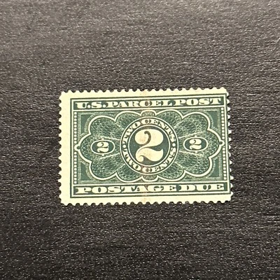US Stamps Scott #JQ2…2 cent postage due stamp dark green Used Ng - Image 1 of 2