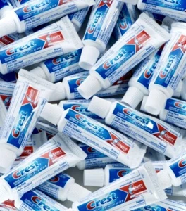 48pc Crest Cavity Protection Travel Size Toothpaste Reg Flavor .85 oz TSA - NEW - Picture 1 of 2