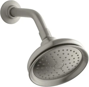 Cabezal de ducha Kohler 12008-AK-BN Fairfax 2,5 gpm níquel cepillado vibrante - Imagen 1 de 4