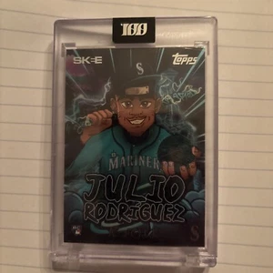 Topps Project100 Card 62 - Julio Rodriguez by DJ Skee RC - Picture 1 of 2