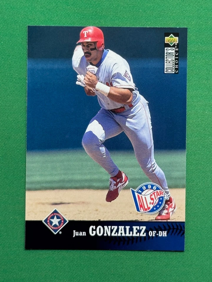 1997 Upper Deck Collector's Choice Baseball All-Star #240 Juan Gonzalez - Image 1 of 2