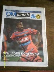 2011 2012 5 PROGRAMES OLYMPIQUE DE MARSEILLE COUPE D EUROPE BAYERN ARSENAL - Imagen 1 de 7
