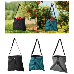Waterproof Gardening Apron With Large Pockets For Fruit Vegetable Harvesting US - Picture 1 of 14