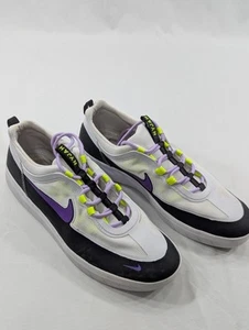 Nike SB Nyjah Free 2 Black Wild Berry Sz 12 BV2078-009 Excellent *Needs Insoles - Picture 1 of 8