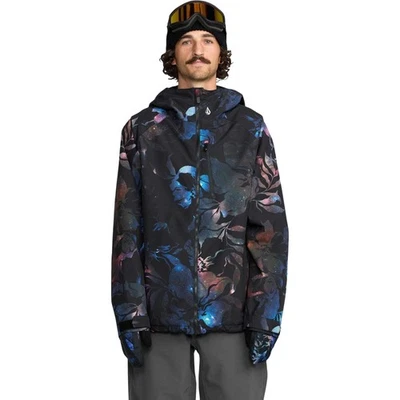 Volcom 2836 Insulated Men's Winter Jacket, Space Aloha, X-Small - Image 1 of 3