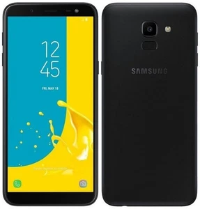 Samsung Galaxy J6 (SM-J600FN) 3/32GB schwarz entsperrt Handy (nur Mobilteil) - Bild 1 von 3