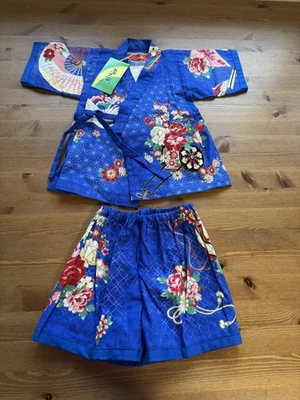 Taketonbo Boys 1-2Y Kimono Shorts Set NWT - Image 1 of 4