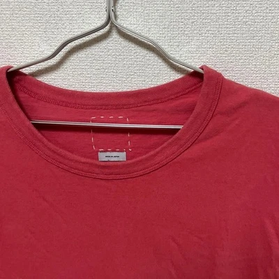 Camiseta Visvim Hombres Top L Vintage Jumbo Roja Edición Limitada Muy Buen Estado Rara Popular Pro Foto 1 de 3