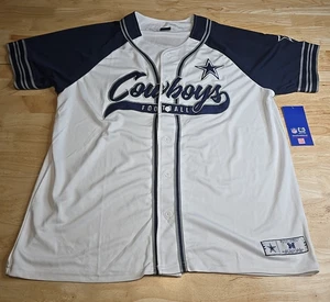 Dallas Cowboys NFL Men's Ultra Game White Button-Up Jersey X-Large - Picture 1 of 6