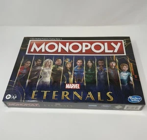 Neu MONOPOLY: Marvel Studios Eternals Edition Brettspiel - Bild 1 von 3