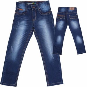 Kinderjeans Jungen Jeans Hose Regular Fit Straight Leg 5-Pocket Used Look Denim - Bild 1 von 6