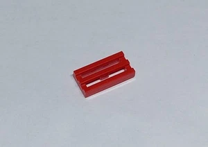 10x LEGO® 1x2 azulejo con parrilla 2412b rojo rojo - Imagen 1 de 1