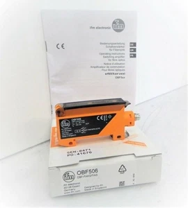 OBF506 OBF-FAKG/T/AS OBFFAKGTAS Ifm Electronic Fibre-Optic Amplifier - Picture 1 of 6