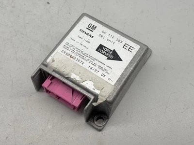 Centralina airbag originale Opel Corsa B S93 centralina airbag 09114585 EE #A2 - Immagine 1 di 2