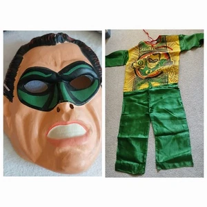 1965 Ben Cooper GREEN LANTERN COSTUME - DC Medium, Seldom Worn, No Box - Picture 1 of 11