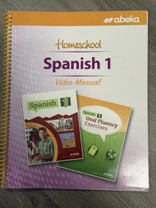 Abeka Book Spanish 1 Homeschool Video Manual Homeschool Curriculum - Picture 1 of 1