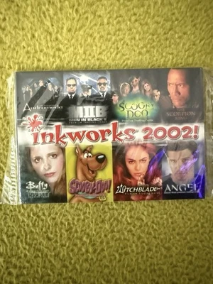 Paquete de tarjetas coleccionables Inkworks Pomo 2002 sellado Buffy Scooby Ect Foto 1 de 4