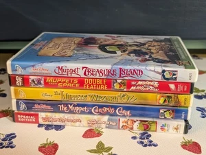Muppets DVD Lot 5 Movies Assorted  - Picture 1 of 17