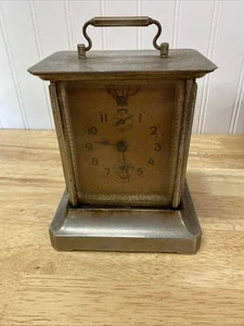 Reloj de sobremesa Wittenberg vintage, 6 pulgadas, sin probar - Imagen 1 de 7