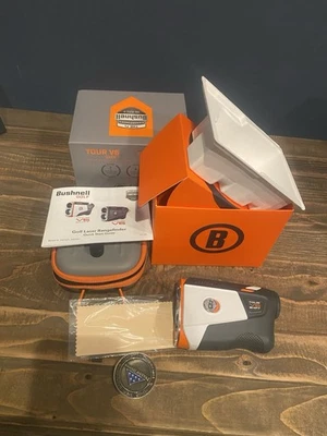 Bushnell Tour V6 Shift Laser Rangefinder with Case. Partriot Pack, Ball Mark - Image 1 of 4