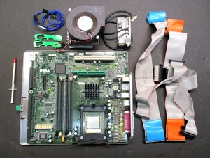 Dell GX270 0H1105 Logicboard Intel P4 2.6GHz CPU/Fan & Heatsink+ 256MB DDR RAM - Picture 1 of 7