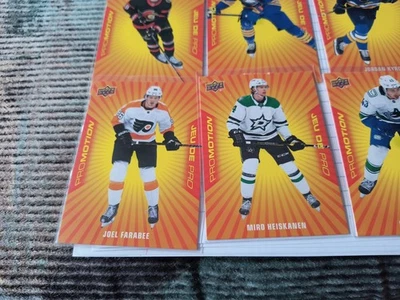 2021-22 tim Hortons upper Deck promotion 10 card lot - Image 1 of 4