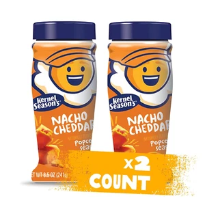 Popcorn Seasoning, Nacho Cheddar, 8.5 Ounce (Pack of 2) - Picture 1 of 12