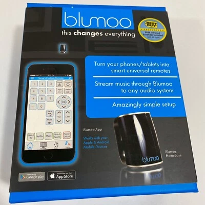 BLUMOO Home Theater Universal RF Remote Control w/Bluetooth Music Streaming NEW - Image 1 of 4