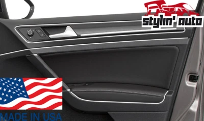 Moldura de tira de línea interior universal Gap Trim (blanco) para Chevrolet Foto 1 de 4