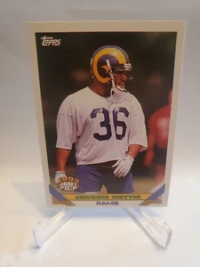 1993 Topps - #166 Jerome Bettis (RC) - Imagen 1 de 2