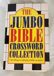 Jumbo Bible Crossword Collection #1 - Paperback By Barbour Books Staff - GOOD - Picture 1 of 17