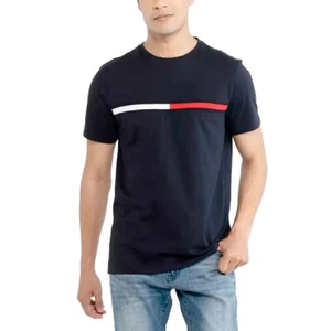 Tommy Hilfiger Camiseta Hombre Verano Manga Corta Cuello Redondo Top Casual - Imagen 1 de 15