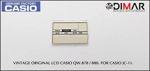 Replacement Vintage Original LCD Casio QW-878/880 Nos. For Casio JC-11 - Picture 1 of 1