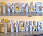 Per letter*Dumbo Simba lion king Letters Baby Nursery Decor Children’s Gift boy 