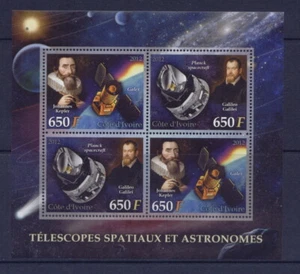 Space telescopes and astronomers Kepler, Galileo m/s Lollini cat. #WKS12 79 - Picture 1 of 1