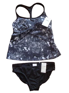 Nike Damen 2-teiliges Racerback Tankini Schwimmen Set ~ Gr. Small ~ NESSD968 ~ Neu mit Etikett!!! - Bild 1 von 5