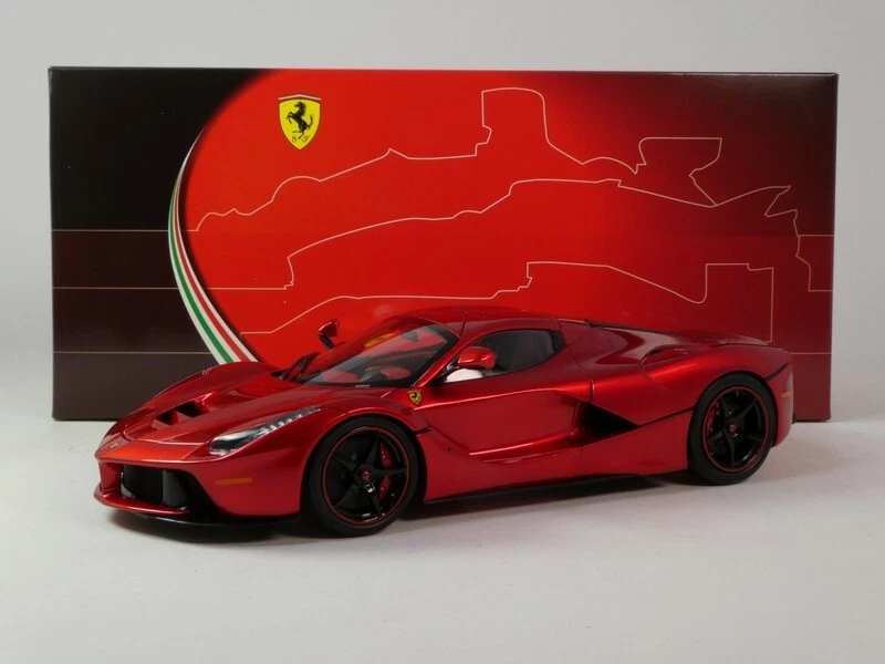 BBR Models 1 18 FERRARI LAFERRARI LEWIS HAMILTON RED METALLIC - 1822H8