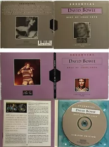 BOWIE *VG* "ESSENTIAL: BEST OF 1969-1974" 1998 UK EMI LIMITED EDITION CD - Imagen 1 de 1